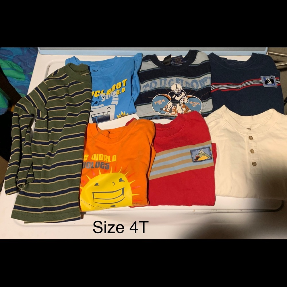 Boys long sleeve shirts